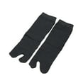 thumbnail image 5 of 2 Toe Flip Flop Socks Men Funny Two Finger Socks for Street Backpacking Home black, 5 of 9