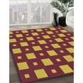 thumbnail image 3 of Ahgly Company Machine Washable Indoor Rectangle Transitional Orange Area Rugs, 2' x 4', 3 of 7