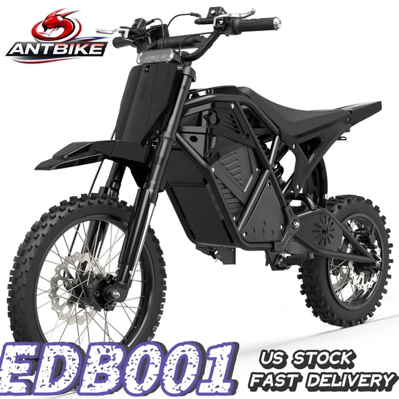 3000W(Peak)Electric Dirt Bike for Teens & Adults,37MPH 200NM Off-Road EBike,48V23AH Removable Battery E Bikes,14"/12" Fat Tires Bicycle, Hydraulic Brakes Mountain Trail Motorcycle for Ages 13