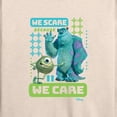 thumbnail image 3 of Monsters Inc. - We Scare Because We Care   - Women's Lightweight French Terry Long Sleeve Shirt, 3 of 5