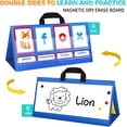 thumbnail image 2 of CCOCC CVC Word Building Pocket Chart, Dry Erase Board with Sight Words Flash Cards-Classroom Must Haves, 2 of 7