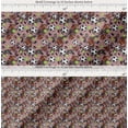 thumbnail image 2 of Soimoi Cotton Voile Fabric Cricket Ball,Rugby & Football Sports Printed Fabric 1 Yard 56 Inch Wide, 2 of 7
