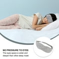 thumbnail image 7 of Soimiss Blackout Sleep Mask 3D Sleeping Mask Velvet Help Sleep Home 1Pack, 7 of 7