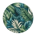 thumbnail image 4 of PIKWEEK Table Cover Tropical Palm Leaves Hawaii Jungle Decorative Summer White, 4 of 8