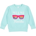 thumbnail image 2 of Inktastic Miami Florida Vacation Beach Trip Toddler Sweatshirt, 2 of 4