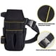 thumbnail image 2 of Cinturón para bolsa de herramientas profesional, 25,5 x 12,5 x 3 cm, negro, 15 bolsillos, material doble capa espesante impermeable 600d oxford, para electricistas, personal de mantenimiento técnico,, 2 of 6