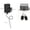 6pin, variant on Lylong Approx 5.5X3.3Cm Ebike Dual Remote Control Ebike Anti-Theft Alarm System Anti-Theft System Anti-Theft System 6-Pin Interface