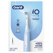 Oral-B iO3 Electric Toothbrush (1) with (1) Ultimate Clean Brush Head and (1) Charger