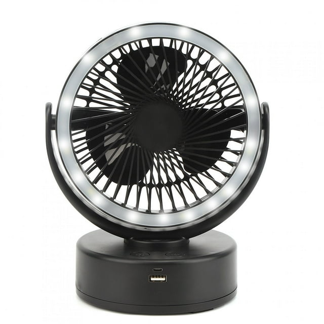 Luz De Ventilador Portátil, Lámpara De Ventilador Al Aire Libre, Fácil De Llevar Senderismo Viajar Para Acampar En Casa ANGGREK Otros Deportes