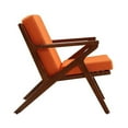 thumbnail image 4 of Manhattan Comfort Mid-Century Modern Martelle�Chair With Orange Finish AC002-OR, 4 of 6