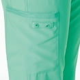 thumbnail image 7 of Urbane Women's Performance Modern Tailored Fit Fade Resistant 4 Pockets Pull On Cargo Scrub, Style 9251, 7 of 7