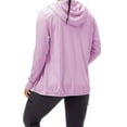 thumbnail image 2 of Women's UPF 50+ UV Sun Protection Clothing Zip Up Hoodie SPF Long Sleeve Sun Shirt Fishing Hiking Outdoor Jacket, 2 of 8