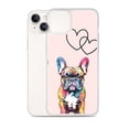 thumbnail image 2 of Clear Case for iPhone® Pink French Bulldog Phone Cover Gift (iPhone 14 Plus), 2 of 2