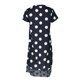 thumbnail image 4 of Vestido De Las Señoras Vestido de lunares para mujer Vestido transpirable con estampado femenino para vacaciones (Negro XXL) Cgtredaw para Mujer Negro T XL, 4 of 9