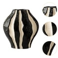 thumbnail image 6 of yotijay Ceramic Vase Birthday Gift Decorative Vase for Living Room Kitchen Farmhouse Short vase, 6 of 9