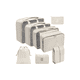 thumbnail image 1 of Bolsas Organizadoras de Maletas BELUG 8 Piezas Impermeable Beige, 1 of 4