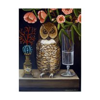Trademark Fine Art 'Curious and Wise' Canvas Art by Catherine A Nolin