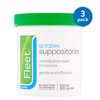 (3 pack) (3 Pack) Fleet Glycerin Suppositories Laxative, 100ct