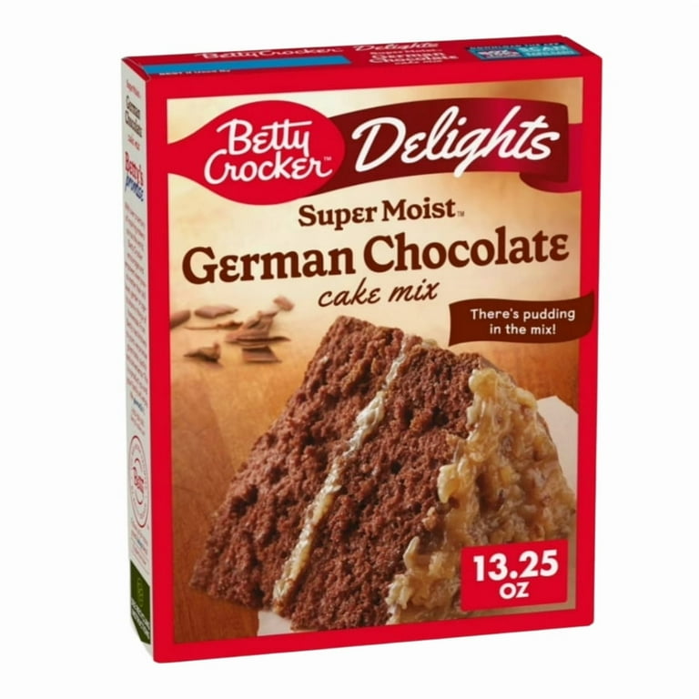 Betty Crocker Gluten Free German Chocolate Cake Mix 13.25 oz