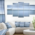 thumbnail image 1 of Breakwater and Soft Water under Clouds - Oversized Landscape Wall Art Print, 1 of 3