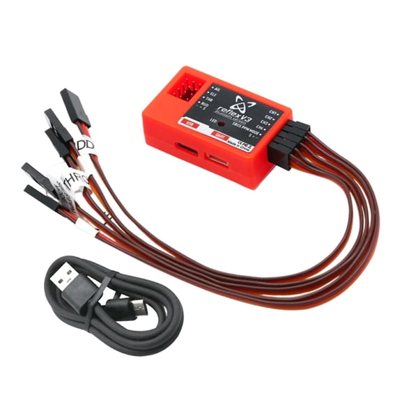 Conjunto completo de accesorios de actualización para control remoto de avión, giroscopio modificado para avión RC, estabilizador giroscópico para