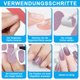 thumbnail image 4 of 15 hojas de pegatinas de uñas con purpurina, pegatinas de uñas autoadhesivas con 2 limas de uñas, pegatinas de manicura, hermosa decoración de moda DIY, láminas para uñas para mujeres, niñas,, 4 of 8