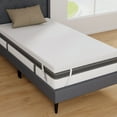 thumbnail image 1 of Costway 3" Gel-Infused Memory Foam Mattress Topper with Removable & Washable Cover Twin, 1 of 8