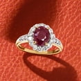 thumbnail image 4 of Ross-Simons 2.00 Carat Burmese Ruby and .64 ct. t.w. Diamond Ring in 18kt Yellow Gold, Women's, Adult, 4 of 5