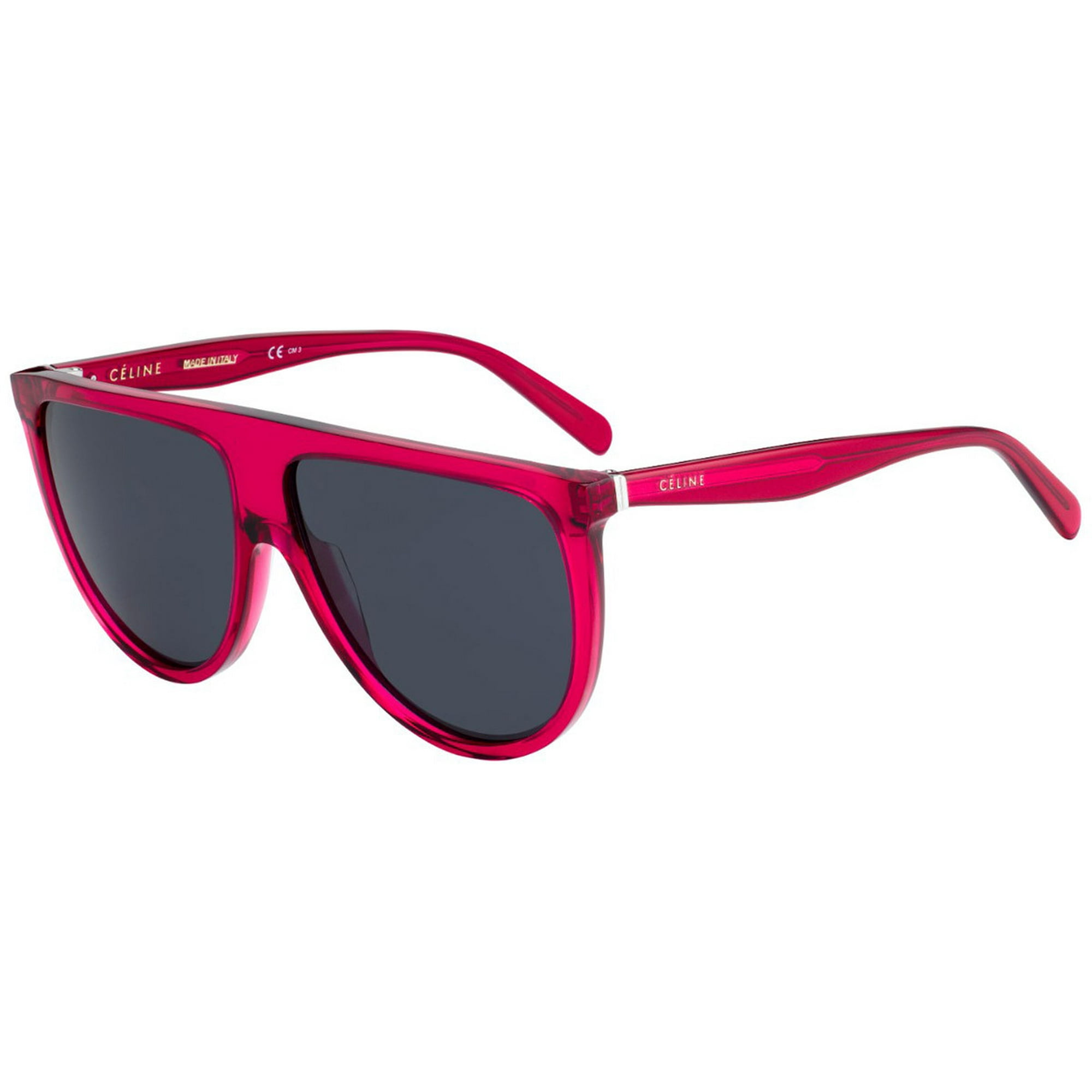 SUNGLASSES POLARIZED FASHION SUN GLASSES CELINE PINK UNISEX MEN AND WOMEN CL41435S QJK Walmart