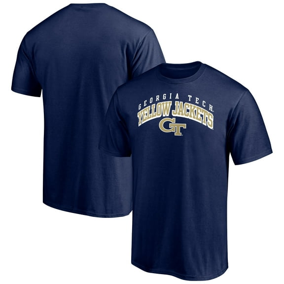 Men's Navy Georgia Tech Yellow Jackets Line Corps T-Shirt