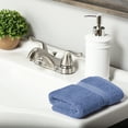 thumbnail image 3 of Premium Egyptian Cotton Highly Absorbent Assorted 6-Piece Plush Towel Set - 13" x 13", 3 of 6