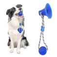 thumbnail image 1 of Dogs Molar Bite Toy Ropes Dog Tooth Cleaning Chewing Dog Toys Pet Interactive Suct Push Ball Toys, 1 of 5
