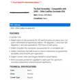 thumbnail image 2 of Tie Rod Assembly - Compatible with 2003 - 2006 Cadillac Escalade ESV 2004 2005, 2 of 2