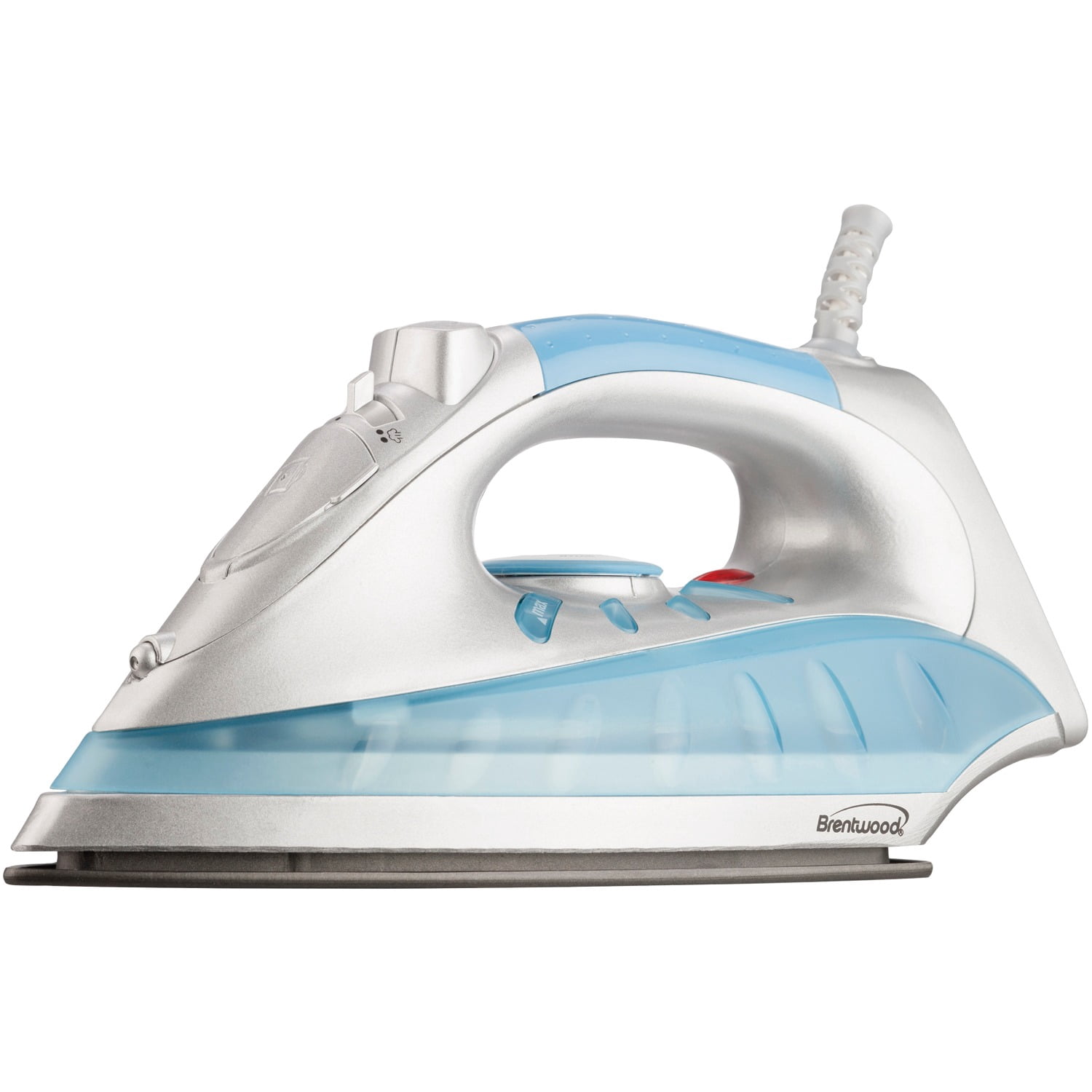 Brentwood Full-Size Nonstick Steam Iron (Silver), MPI-60PT