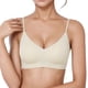 thumbnail image 1 of Brasier Bralette sin Costuras para Mayor Comodidad, sin Aros, Push up, Relleno, Camiseta, sin Relleno, Copa Suave, Forro Ligero, para Uso Diario Grande, 1 of 4