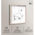 thumbnail image 2 of Graceful Swan I Shadowbox Print Farmhouse Art by Art Remedy, Blonde Frame, 24 x 30, 2 of 6