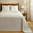 thumbnail image 3 of Better Trends Ivory Natick Wave 100% Cotton Bedspread Set, Twin, 3 of 7