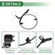 thumbnail image 4 of Sensor de Velocidad de Rueda ABS Unique Bargains Sensor ABS Sistema de Frenado Antibloqueo No.26683350 para Buick Lacrosse 2017-2019 1 Pc Trasero Izquierdo Trasero Derecho, 4 of 7