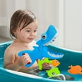 thumbnail image 6 of Bath Toys Fun Baby Bathtub Toy Shark Bath Toy for Toddlers Boys & Girls Shark Grabber with 4 Toy Fish Included, 6 of 8