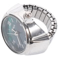 thumbnail image 3 of Reloj de dedo Mini reloj de anillo Reloj de anillo con números romanos Reloj de anillo moderno, 3 of 5