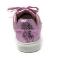 thumbnail image 5 of Forever Young Women's Metallic Textured Lace up Sneakers, 5 of 5