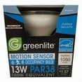 thumbnail image 3 of Greenlite 3002090 100 watt Equivalence Motion Sensor PAR38 E26 Medium LED Floodlight Bulb, Bright White, 3 of 7