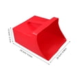 thumbnail image 2 of WEUVEB Recogedor De Polvo Plástico Pequeño Rojo Para Uso Doméstico Fácil De Manejar Y Transportar, 2 of 7