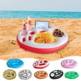 thumbnail image 5 of SRstrat 1PCS Inflatable Drink Holder, Floats Inflatable Cup Coasters Pool Drink Holder Floats Inflatable Floating Coasters for Kids Party Summer Pool Water Fun Toys Drink Shower, 5 of 5