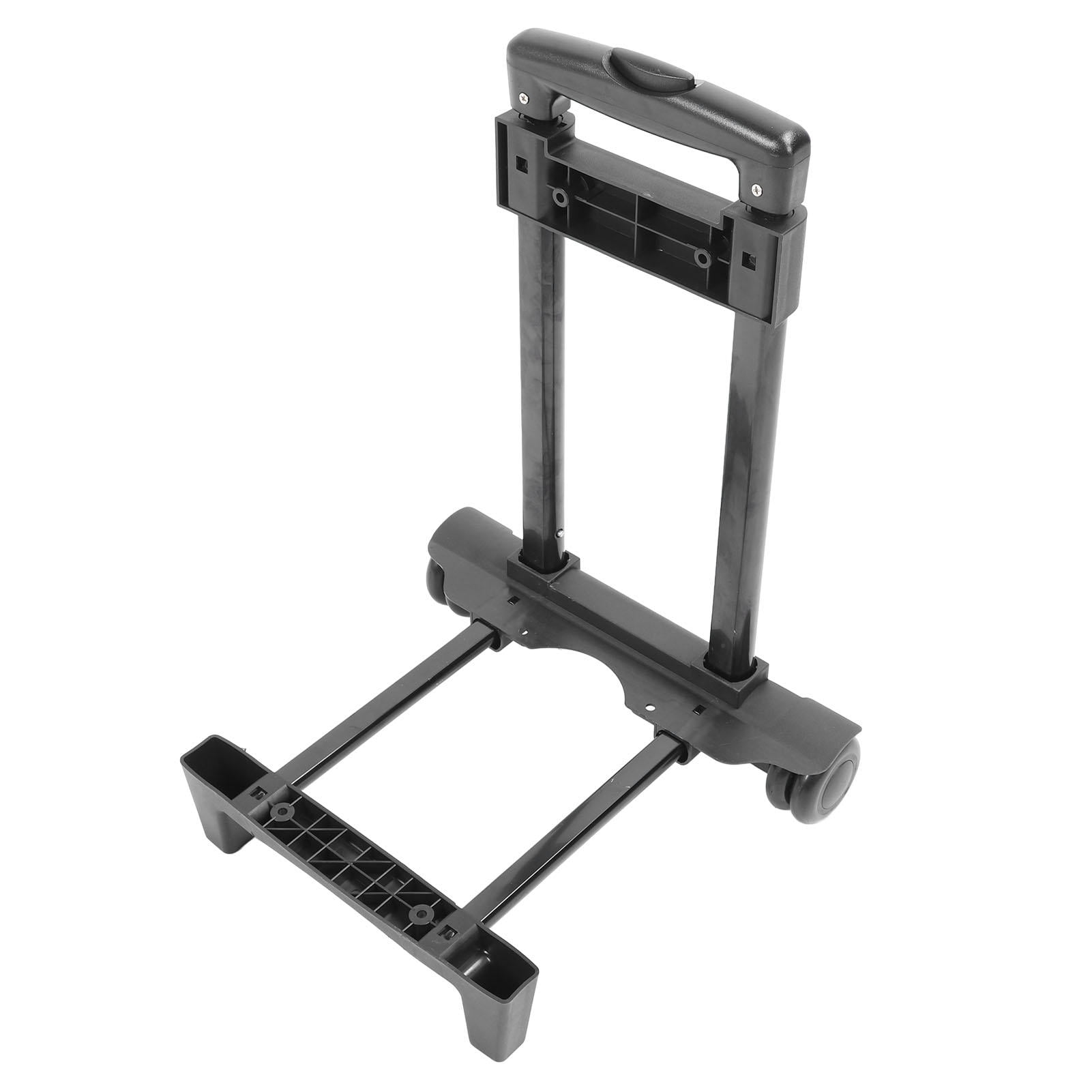 YAHHU Folding Hand Truck – 110‑lb Capacity, 2‑Wheel Design for Electricians & HVAC Tool Kits, Sturdy Iron Tray, Rubber Wheels, Portable & Ergonomic
