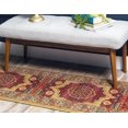 thumbnail image 3 of Rugs.com Amina Collection Rug – 6 Ft Runner Blue Medium-Pile Rug Perfect For Hallways, Entryways, 3 of 9