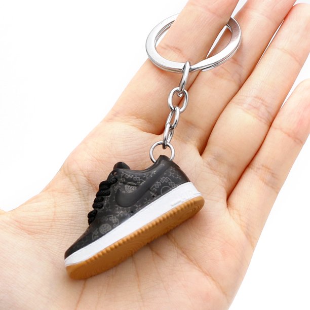 Mini Zapato Modelo Llavero 3D Tridimensional AF1 Zapatos Accesorios De Coche Creativo Moda Co-Marca