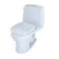 thumbnail image 3 of TOTO® Ultimate® One-Piece Round Bowl 1.6 GPF Toilet, Colonial White - MS853113#11, 3 of 5