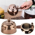thumbnail image 2 of Bamboohart Mini Kettle with Wooden Handle  Food Grade Stainless Steel Wide Mouth Fast to Boil  Cool Touch Handle Small Tea Water Coffee Kettle for Pour Over  Drip Coffee Maker  Teapot, 2 of 6