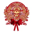thumbnail image 1 of Pegatina decorativa para puerta Macarena Año Nuevo chino 2025 Estilo D material tela no tejida 36 cm x 43 cm, 1 of 8